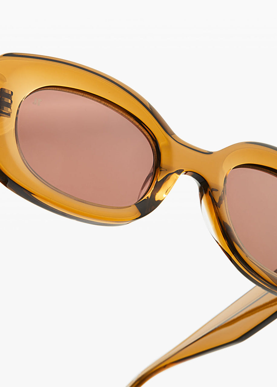 jimmy fairly womens sunlasses The Cinnamon in Caramel Crystal