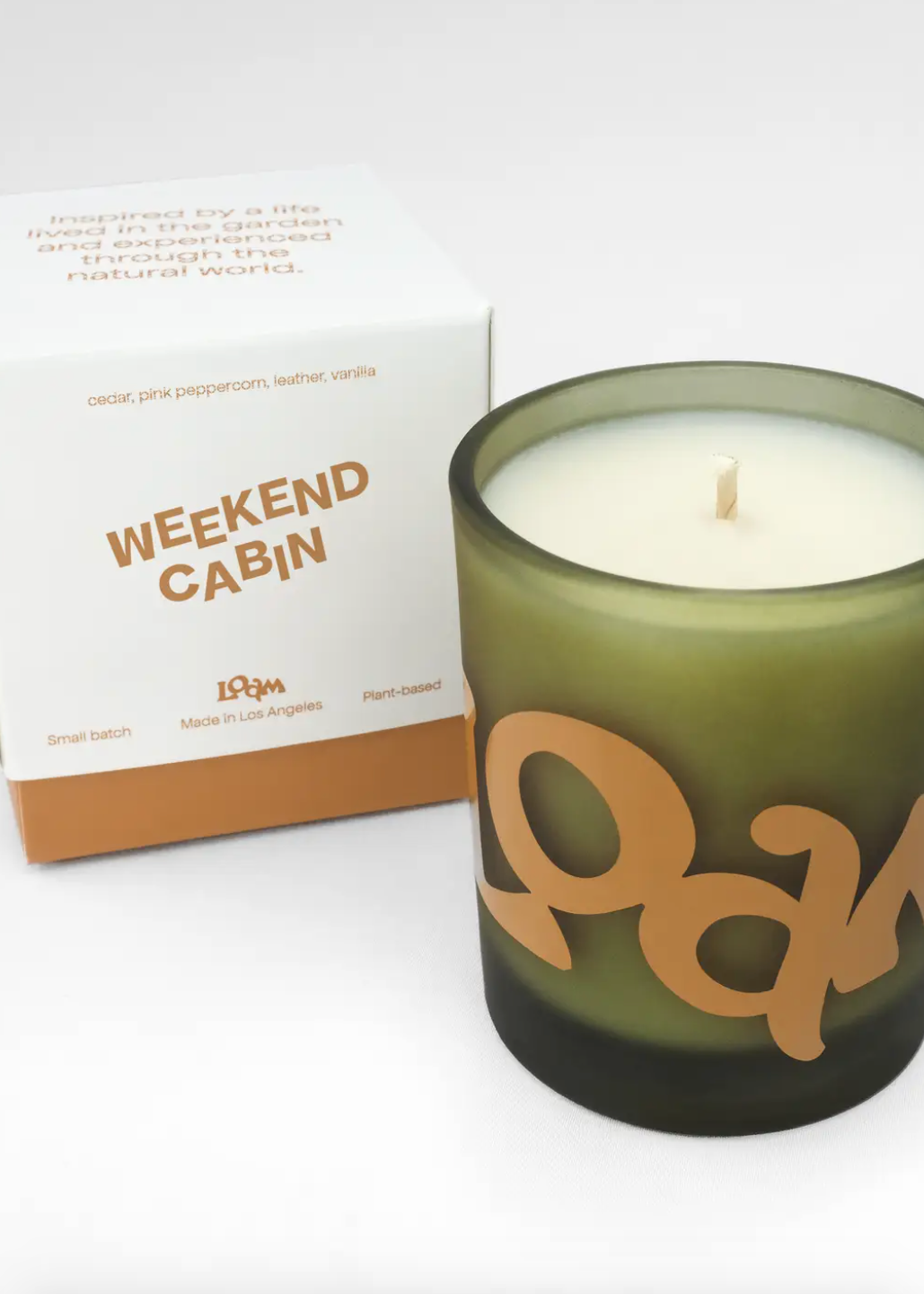 loam candles Weekend Cabin Candle