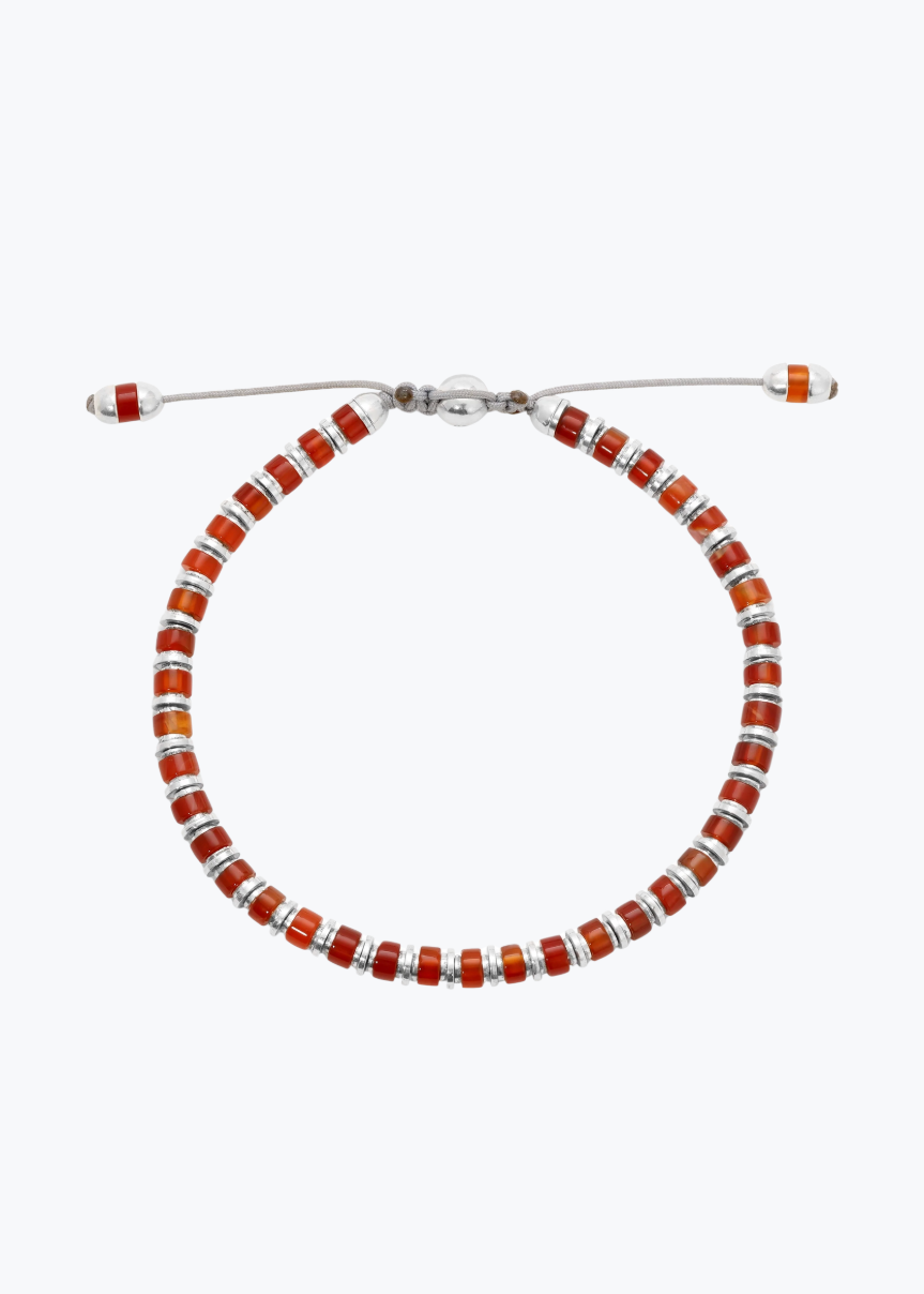 maor mens jewelry Citrine Sapet Bracelet in Silver