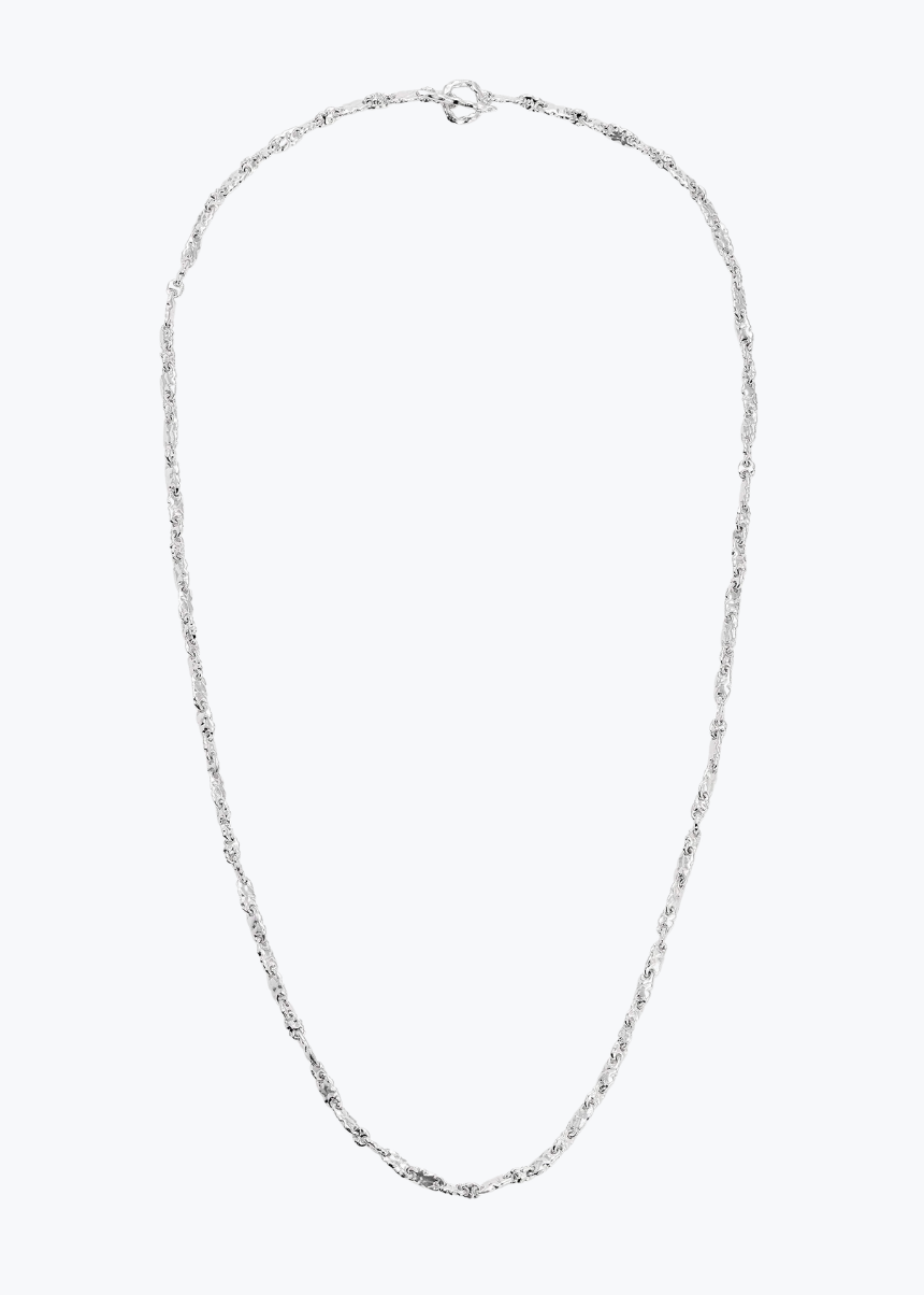 maor mens jewelry Dali 3mm Necklace in Silver