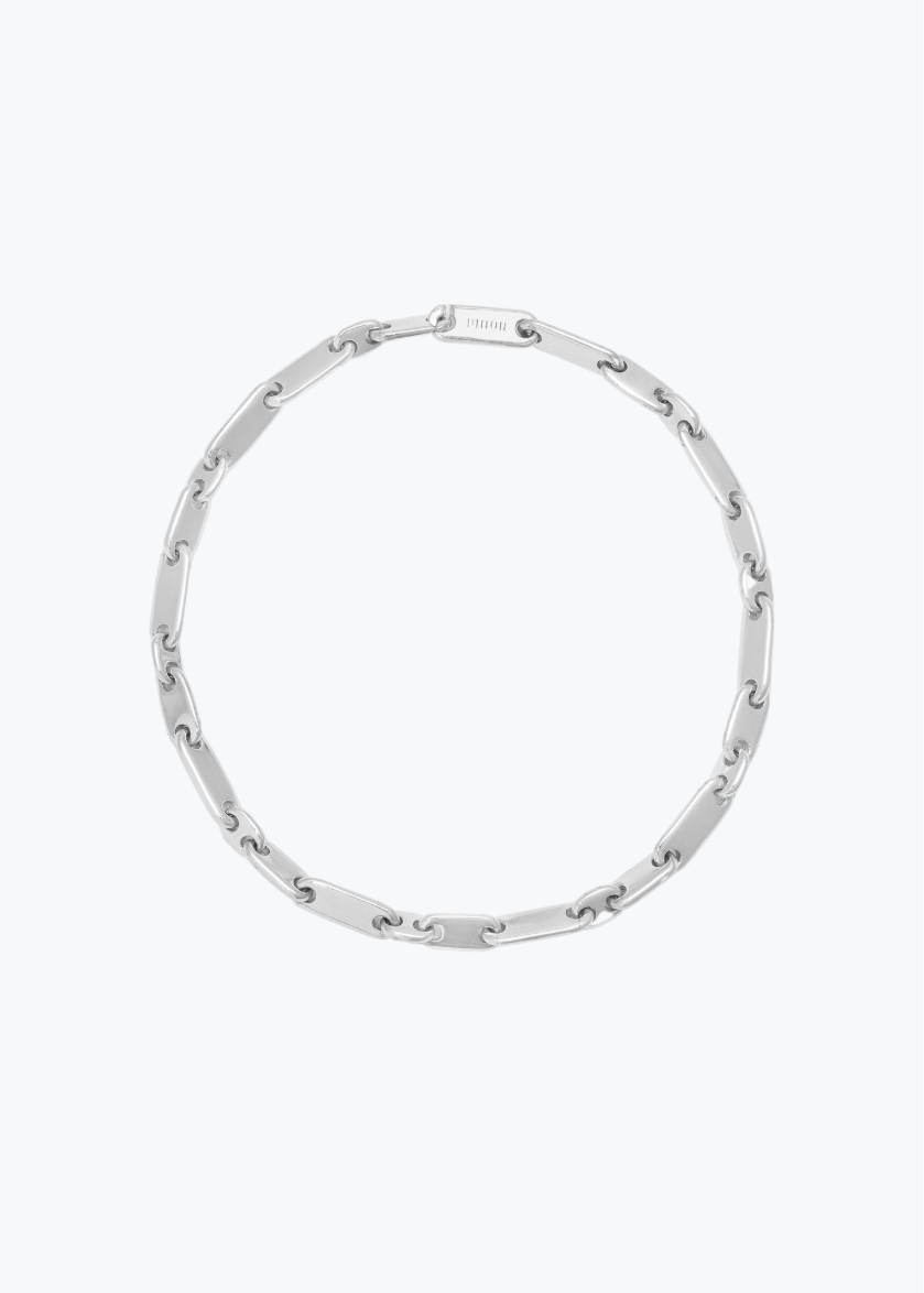 maor mens jewelry Monolinka 4mm Bracelet in Silver