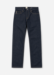 mens hiroshi kato The Hammer Straight Indigo One Wash 10.5oz Stretch Selvedge Denim Jeans