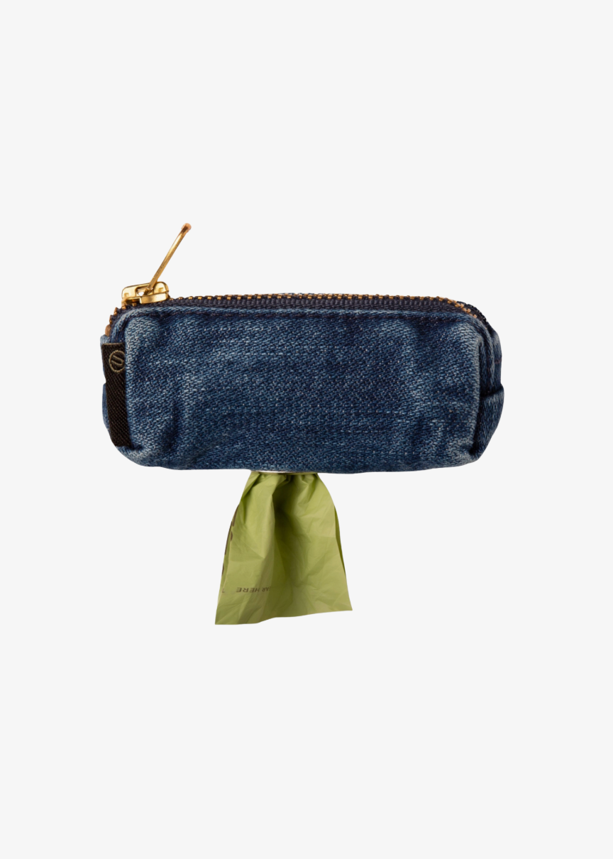 mi cocina Dog Bag Holder in Vintage Denim
