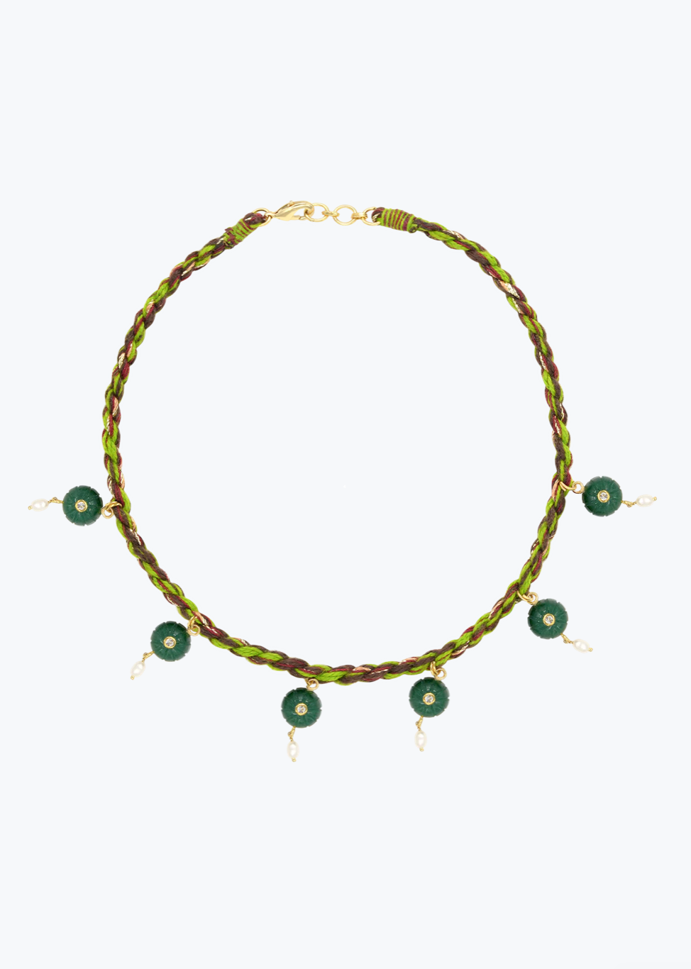 monoki Melon Necklace with Adventurine