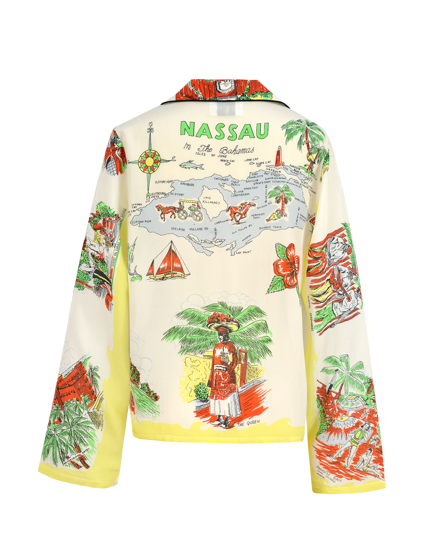 monoki Nassau Silk Shirt