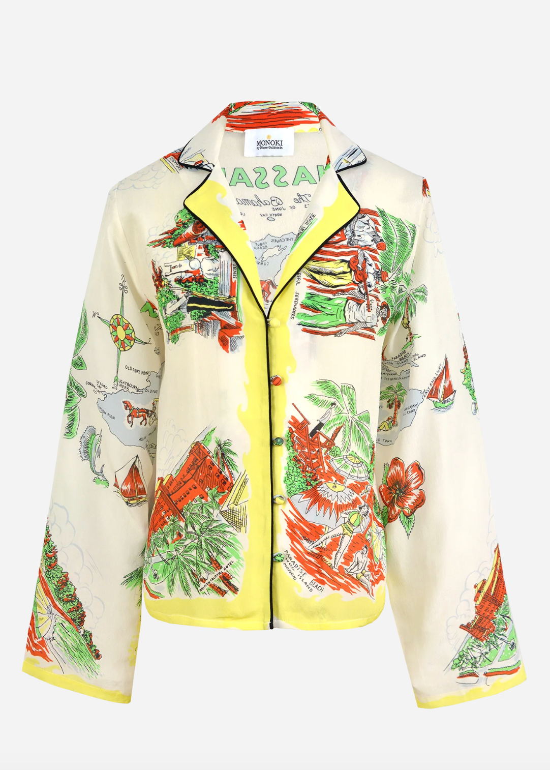 monoki Nassau Silk Shirt