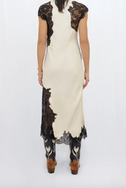person wearing monoki Snow Dress