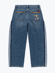 monostereo Flower Barrel Jeans