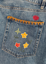 monostereo Flower Barrel Jeans