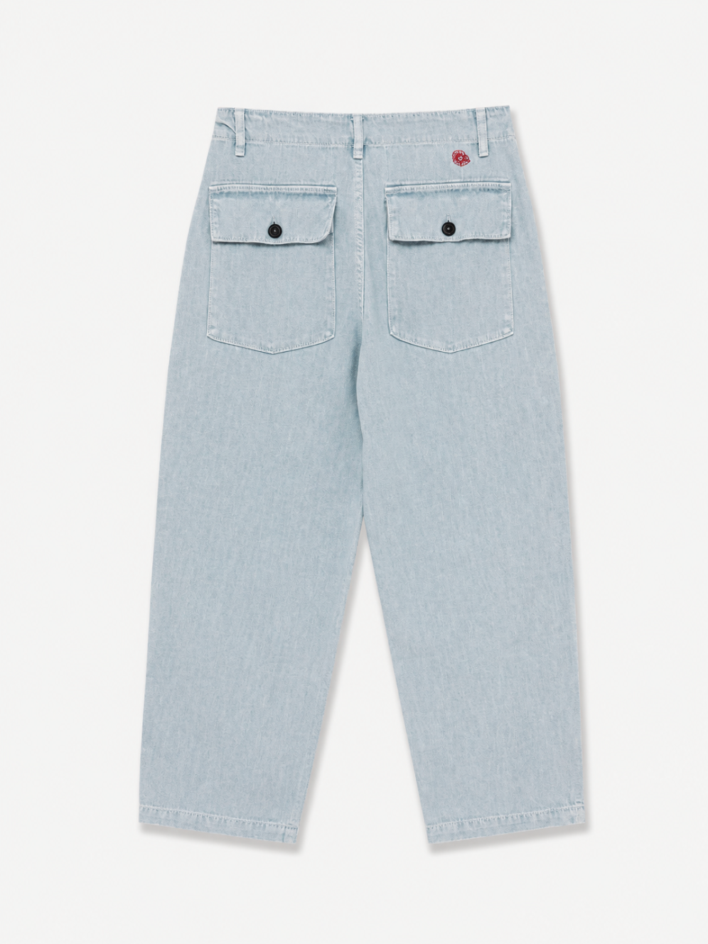 monostereo mens "Community of Lovers" Hemp Pants in High Tide Blue