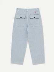 monostereo mens "Community of Lovers" Hemp Pants in High Tide Blue