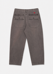 monostereo mens "Community of Lovers" Hemp Pants in Washed Black