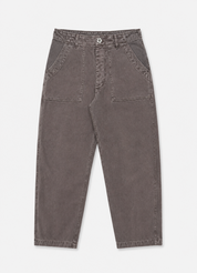 monostereo mens "Community of Lovers" Hemp Pants in Washed Black