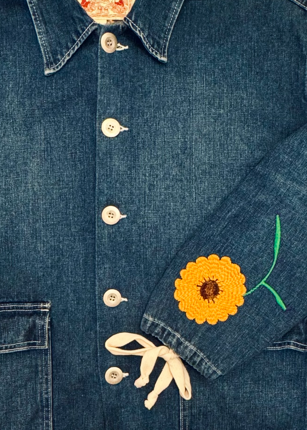 monostereo mens Sunflower Fields Denim Jacket