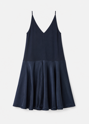 saint art womens Devon Dress in Navy