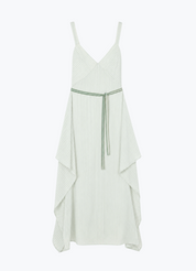 saint art womens Marin Pinstripe Dress in Mint