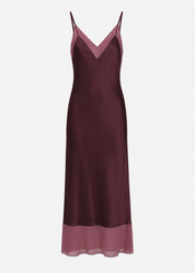 saint art womens Vinza Slip Dress grape