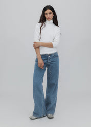 still here new york womens Cool Jean in Classic Blue