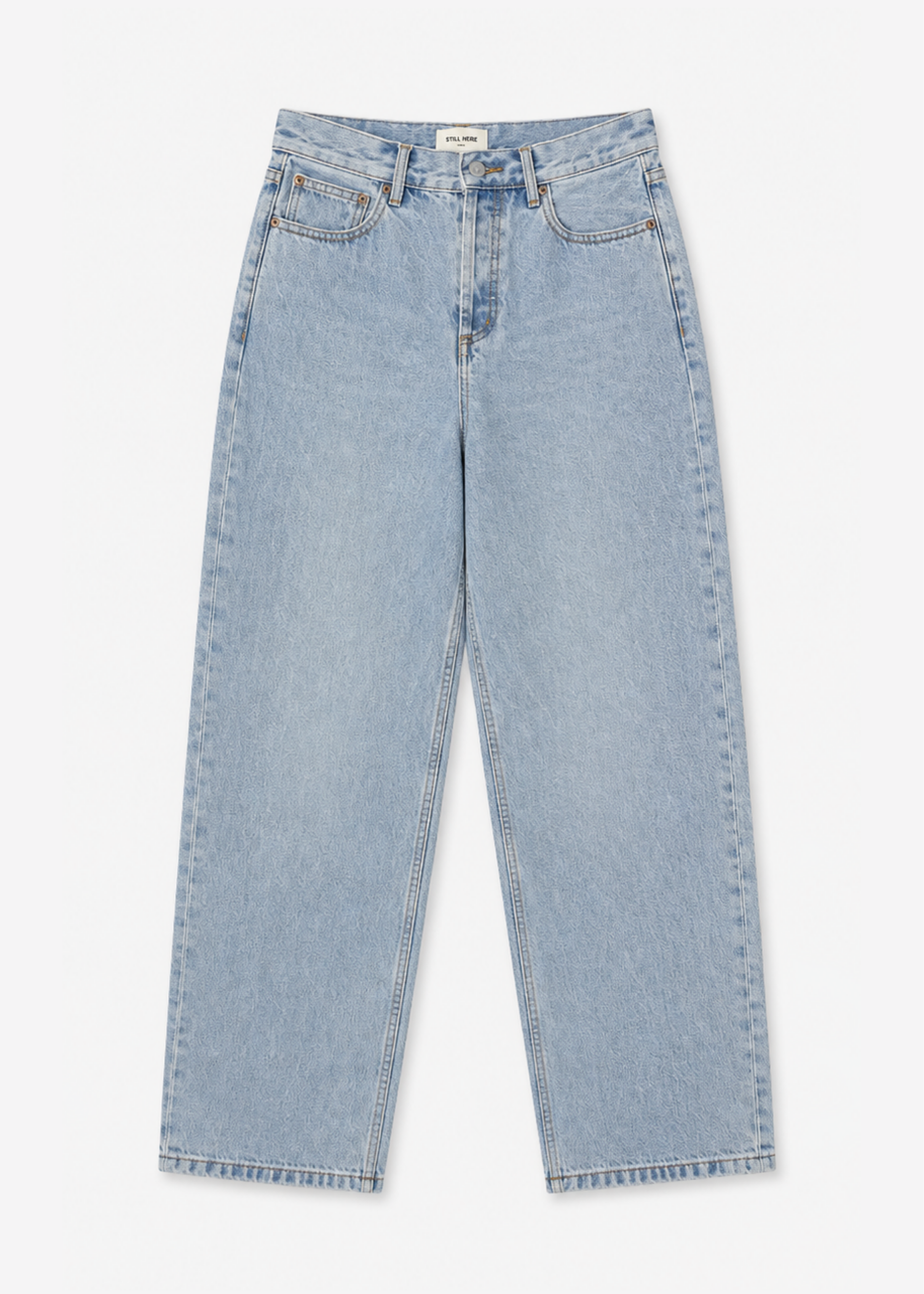 still here new york womens Everyday Jean in Vintage Blue