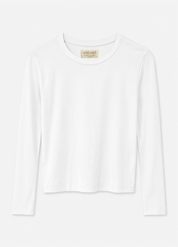 womens velvet graham spencer Pacifica Tee in White