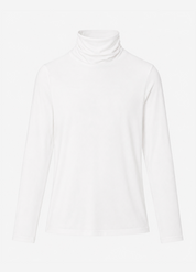 womens velvet tees graham spencer Talisia Gauzy Cotton Tee in White