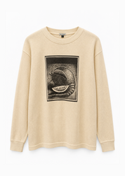 wythe mens Jim Franklin "Soul Food" Cotton Waffle Thermal