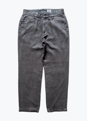 wythe mens Tencel Gabardine Western Pant in Faded Black