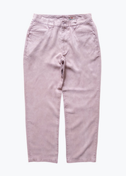 wythe mens Tencel Gabardine Western Pant in Mauve