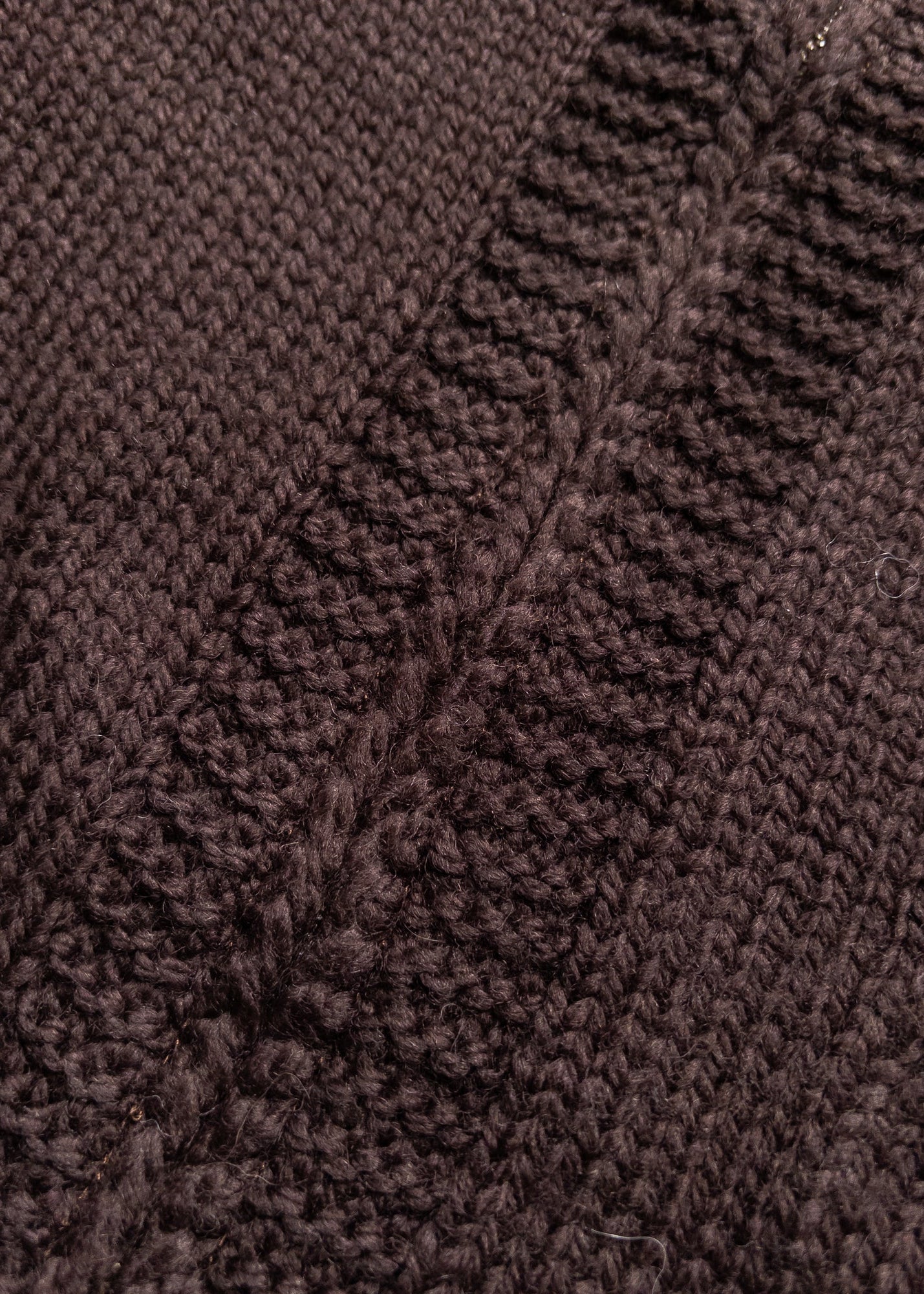 wythe mens Zip Shawl Cardigan brown
