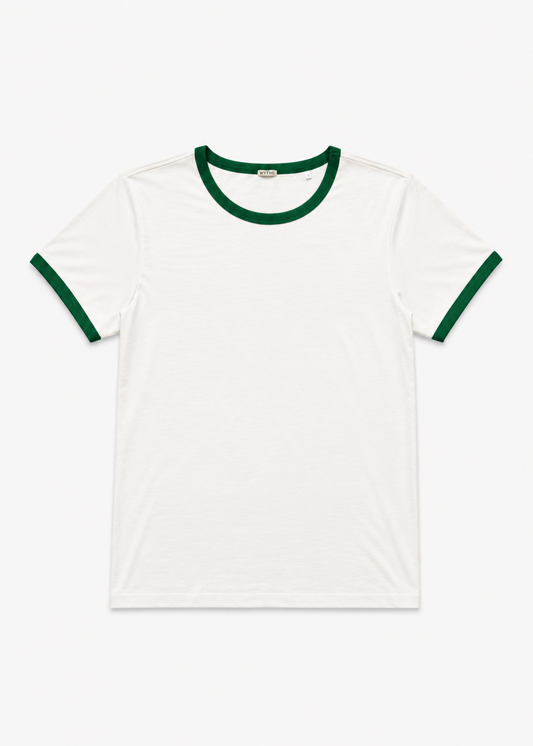 wythe white Tubular Ringer T-Shirt in Evergreen