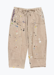 xelkom One-of-a-Kind Double Knee Drawstring Pants