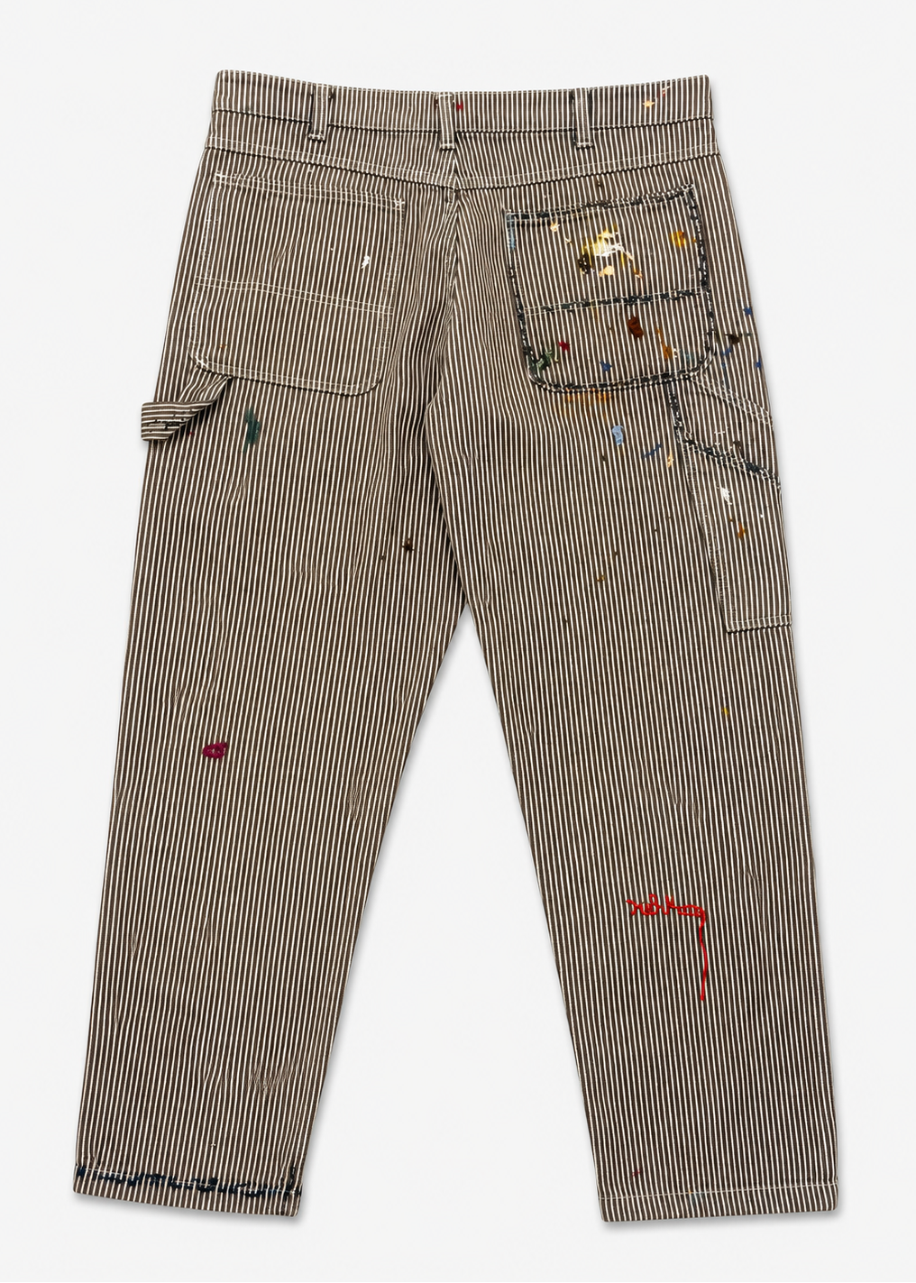 xelkom mens One-of-a-Kind hand embroidered Dickies