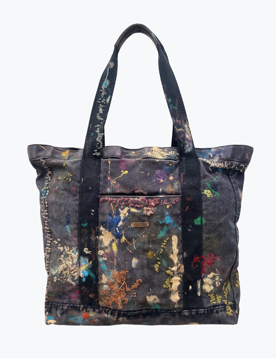 xelkom unisex One-of-a-Sunfaded Dark Blue Tote Bag