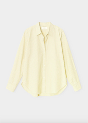 xirena womens cotton Beau Shirt in Citrine Stripe