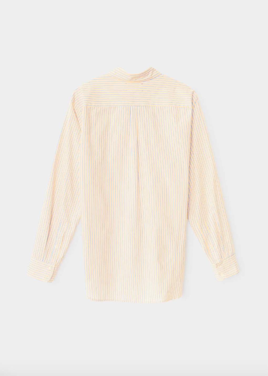 xirena womens cotton Beau Shirt in Tangerine Sky Stripe